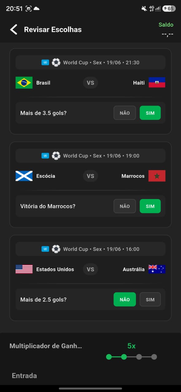 Revisar Escolhas